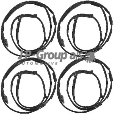 JP GROUP 8180450110 -  Прокладка, крыло